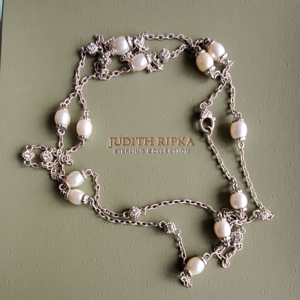 Judith ripka 54" necklace
